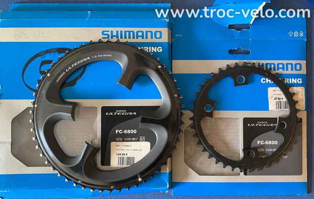 Plateaux Shimano Ultegra V Shimano Troc V Lo