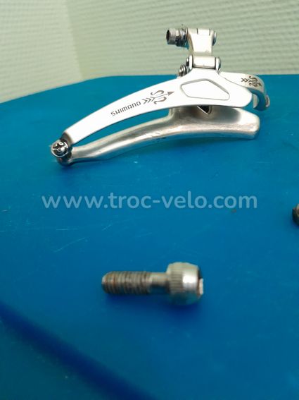 Dérailleur Avant Vintage Shimano Golden Arrow FD-A105 - Vélo De Route/course - Argenté - Occasion