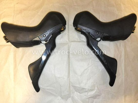 Kit Manettes Shimano Ultegra ST-R8020, Disque Hydraulique 2x11 Vitesses, Occasion