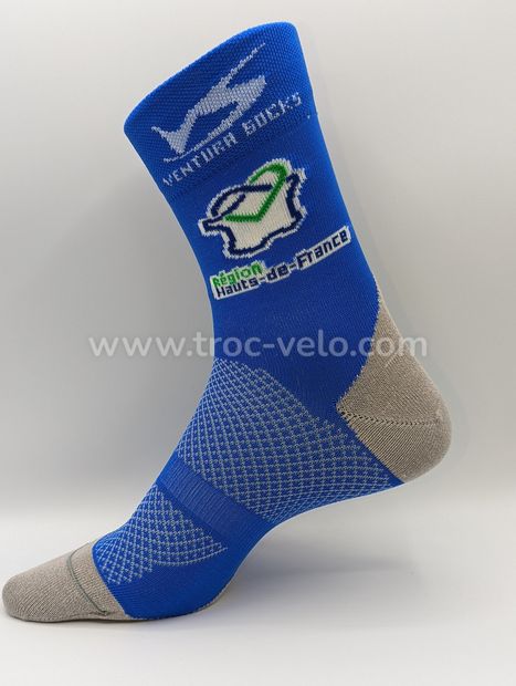 NEUF - Lot de 4 paires de chaussettes Cyclisme - Running - HAUTS DE FRANCE - Ventura Socks - 3