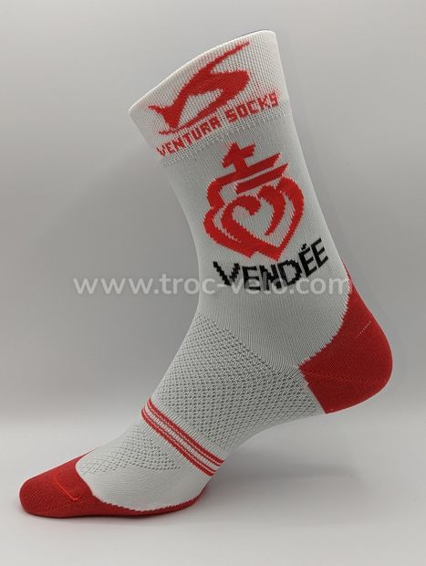 NEUF - Lot de 4 paires de chaussettes Cyclisme - Running - VENDEE - Ventura Socks - 3