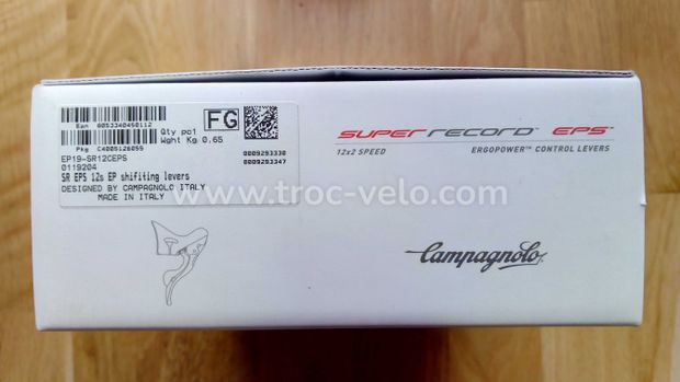 Leviers Campagnolo Super Record EPS 12v - 3