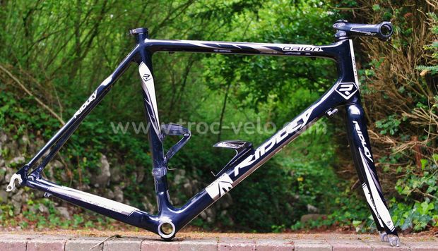 Kit cadre vélo de course / route Ridley Orion carbone / Taille Medium / 55 cm / Très bon état  - 1