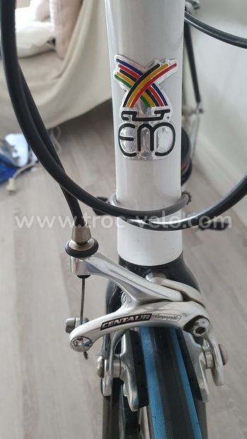 Vélo vintage Merckx alu- carbone 57 cm - montage Campagnolo Record et Centaur - roues Carbone Campagnolo - 8