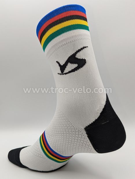 NEUF - Lot de 4 paires de chaussettes Cyclisme - Running - CHAMPION DU MONDE - Ventura Socks - 3
