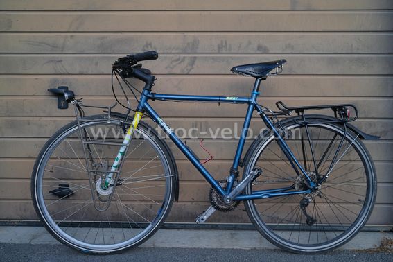 Vélo Vintage Roger Rivière (France) – Cadre Acier Orange, Course, 10 Vitesses