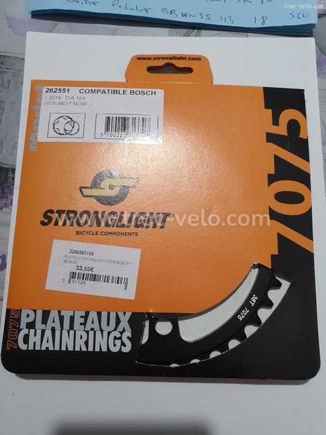 Plateau stronglight compatible bosch 38d - 1