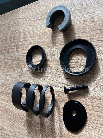 Entretoise De Guidon Pour Vélo De Route - Diamètre 28,6 Mm / 31,8 Mm - Pour Réhausser Le Cintre Et Améliorer L'aérodynamique