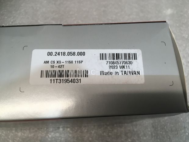 Cassette Sram VTT 11V XG-1150 FULL PIN 10/42 neuve - 4