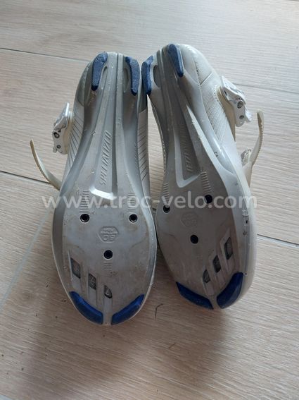 chaussure velo bleu