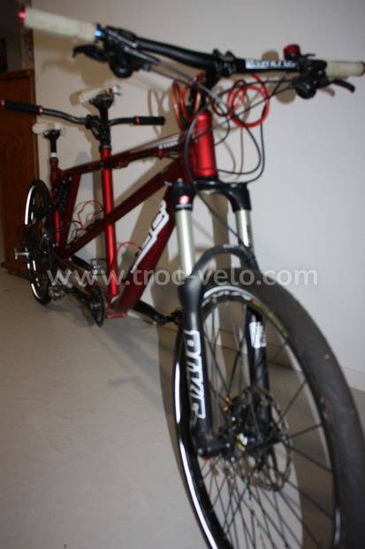 Cadre tandem best sale vtt 29