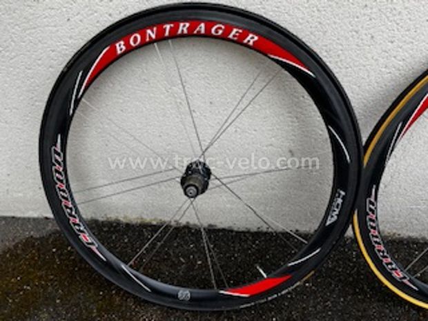 Roue discount carbone bontrager