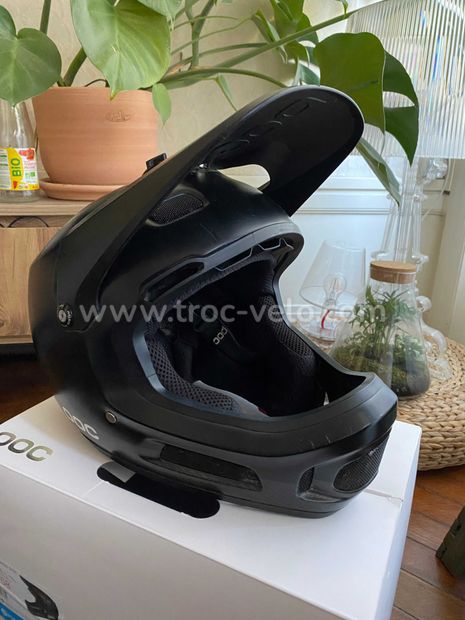 Casque Int gral Poc Coron Air Carbon SPIN Noir Carbon POC