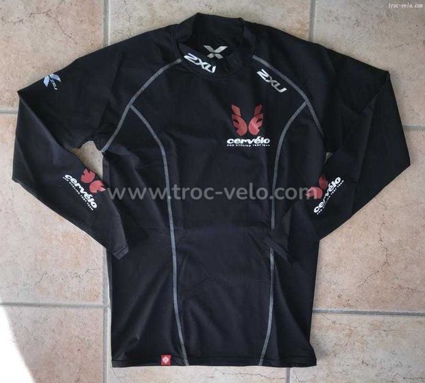 Maillot tee shirt 2xu compression skins - 1