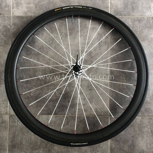 Roues carbone – Rayon BerdSpokes – Moyeux OEM comp... - 1