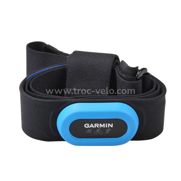 Ceinture cardio-fréquencemètre GARMIN HRM TRI. - GARMIN - 92160 - Troc Vélo