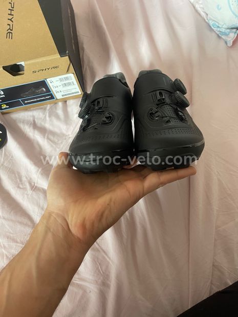 Chaussure vtt carbone shimano neuve  - 6