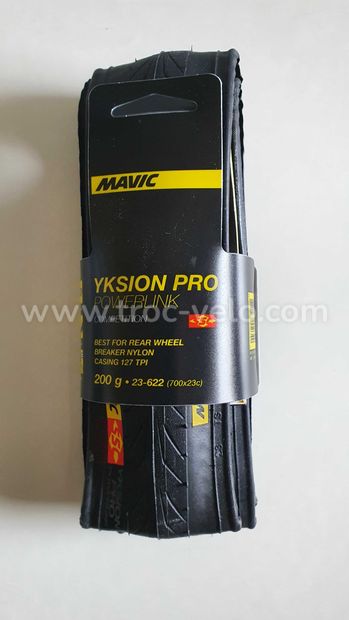 1 pneu Route MAVIC YKSION PRO POWERLINK SSC 700x23C. - 1