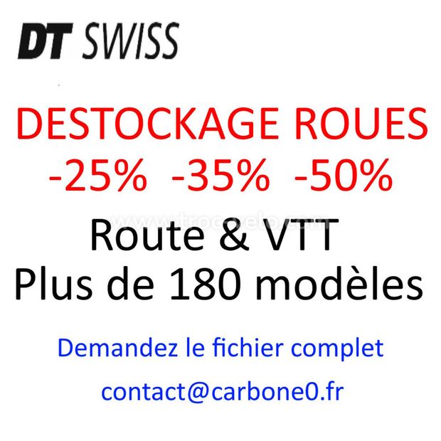 Déstockage best sale roue carbone