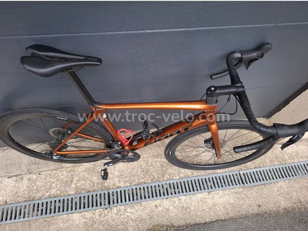 Vélo Route GIANT ADVANCED 1 ( cadre et roue carbone)en trés bon état - 2