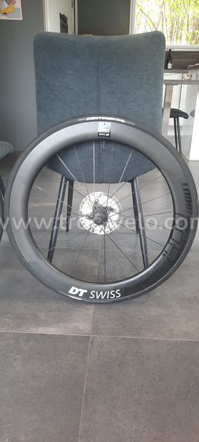 Paire de roues DT SWISS ARC 1400 Dicut DB 62 Carbon Disc - 2