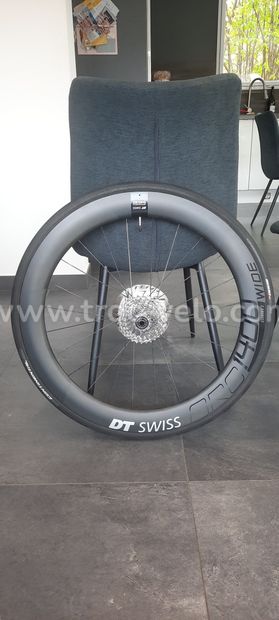 Paire de roues DT SWISS ARC 1400 Dicut DB 62 Carbon Disc - 5