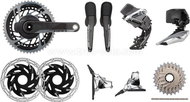 GROUPE COMPLET SRAM RED AXS 2X12 POWERMETER  - 1