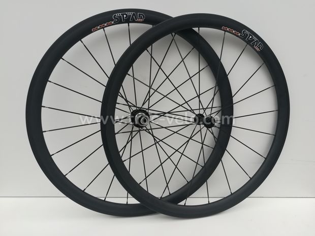 paire roues carbone 38mm ready tubeless freinage p... - 1