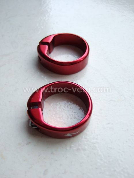 Colliers alu grips SPECIALIZED LockingRings rouge - 8