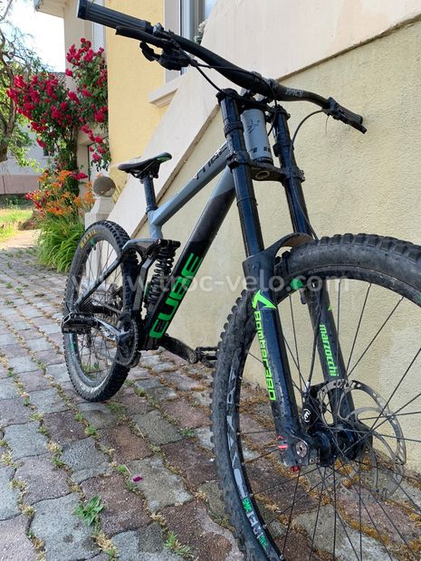 VTT dh CUBE 90000 Troc V lo