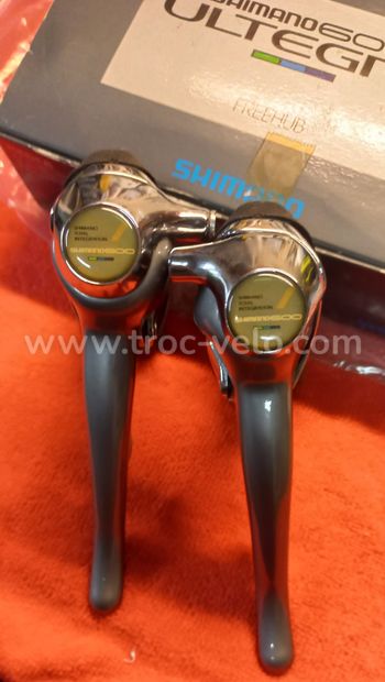 Vintage paire de leviers Shimano 600 Ultegra ST-6400  - 9