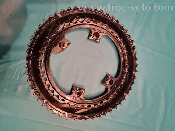 Plateau Shimano Dura Ace Track - 53 Dents, Noir - Neuf Et Intact, Pour Vélo Piste
