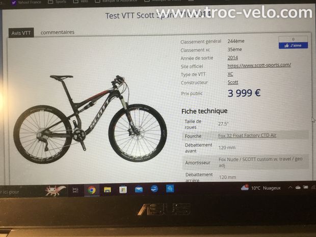 Scott spark sales 710 2014