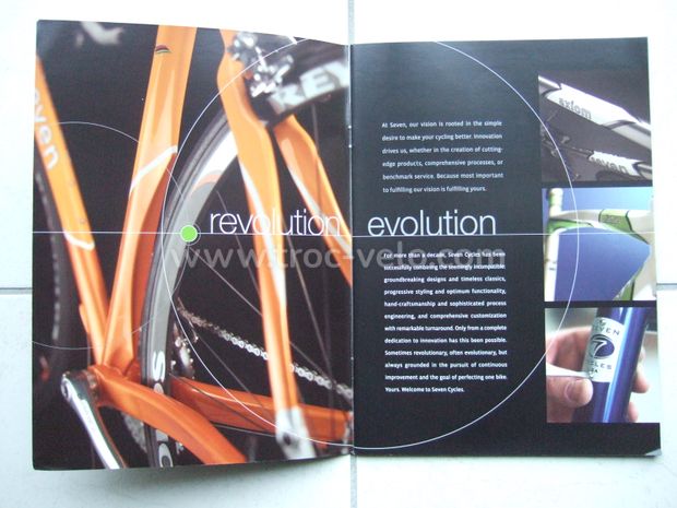 Catalogue vélo SEVEN CYCLES année 2008 - 2