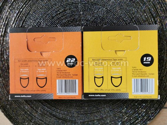 Adhésif double face boyaux Jantex 14 by - 18mm - 2 roues