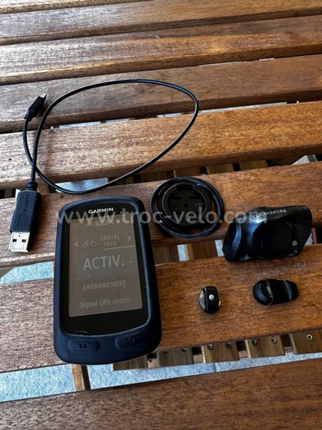 Garmin Edge 810 avec capteur cadence et coque silicone - 2