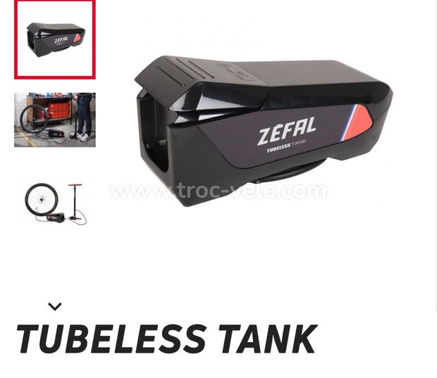 Tubeless tank zefal  - 1