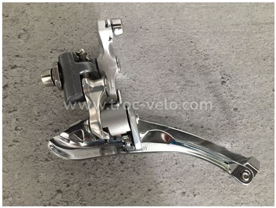Dérailleur Avant Shimano 600 Tri-Color FD-6400 – Vintage Vélo Route – Tirage Bas