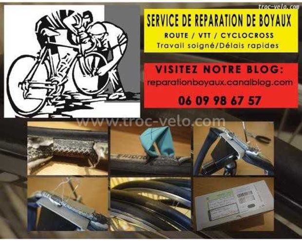 Reparation boyau online velo