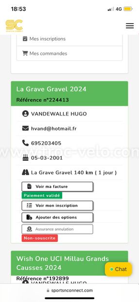 Dossard Grave Gravel 2024 - 1