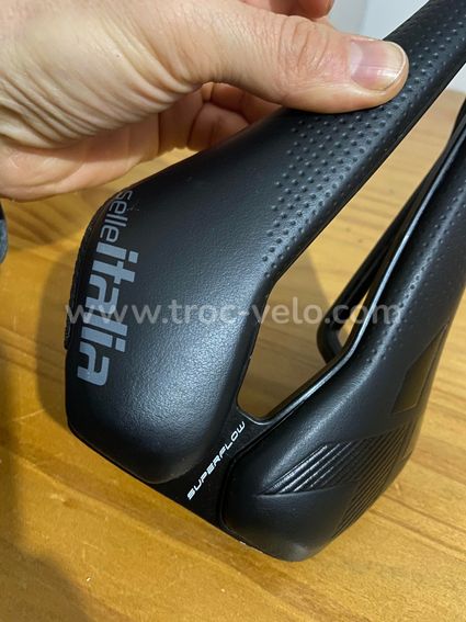 Selle Italie Vintage – Muudialita – Fabriquée En Italie – Gris – À Restaurer