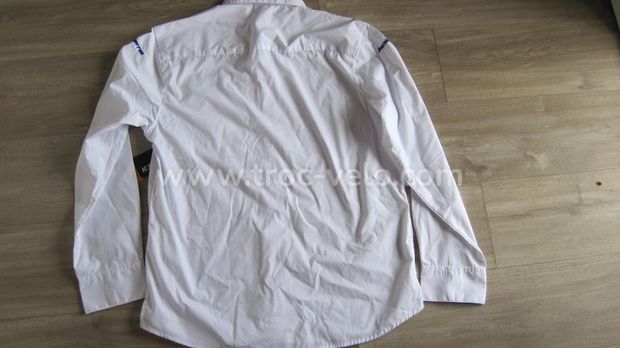 chemise manches longues blanche ICEPEAK FDJ taille M - 4