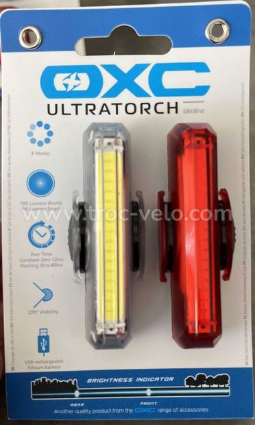 1 éclairage avant/arrière OXC Ultratorch - 2