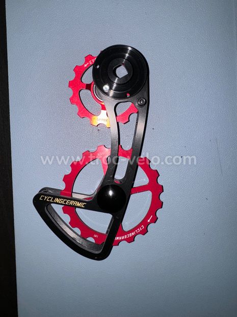 CHAPE (rouge ou or) OVERSIZED CYCLING CERAMIC SRAM... - 1