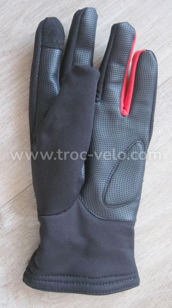 gants hiver EKOI Ice zipper hipora noir et rouge taille M récents - 7