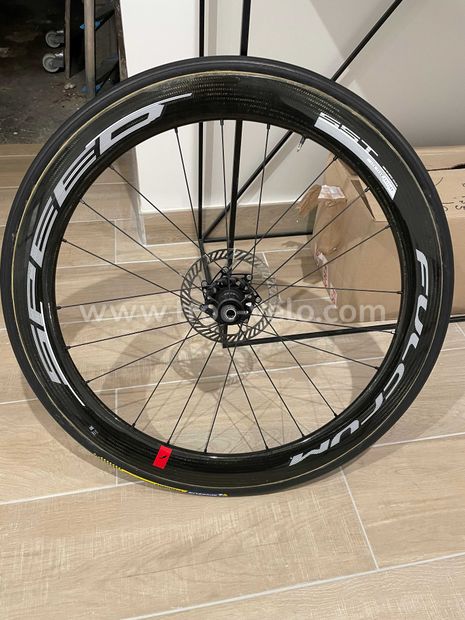 Paire de roue FULCRUM SPEED 55T DB 2021 - Roue d'origine des coureurs pro de l'équipe COFIDIS 2022 - Boyau - 2