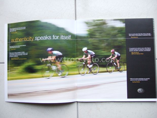 Catalogue vélo SEVEN CYCLES année 2005 - 2