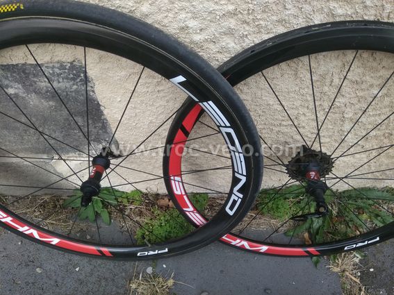 Paire de jante 12/14 RIDE IT Doré axe 15 mm Dirt bike / Pit bike