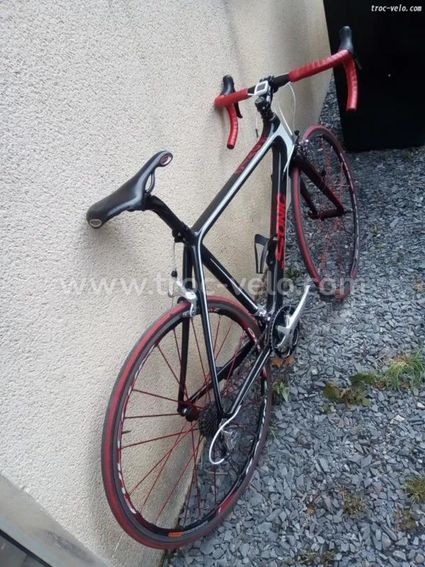 Cadre Vélo Course Somec Vintage Acier – Taille 56x56 – Chrono Rouge