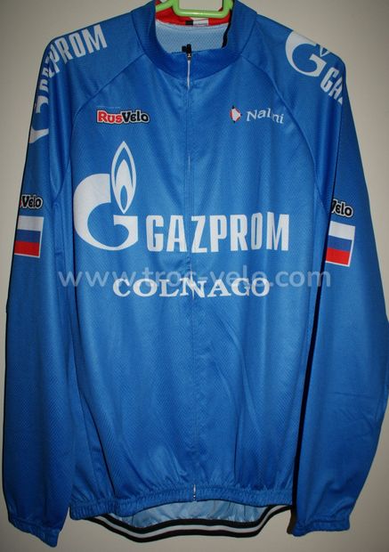 Maillot vélo manches longues - team "Colnago" - bl... - 1